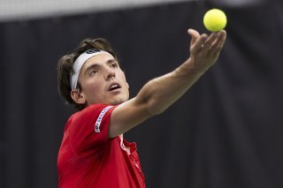 Marc-Andrea Hüsler trahi par son service à Hong Kong. KEYSTONE/PETER KLAUNZER
